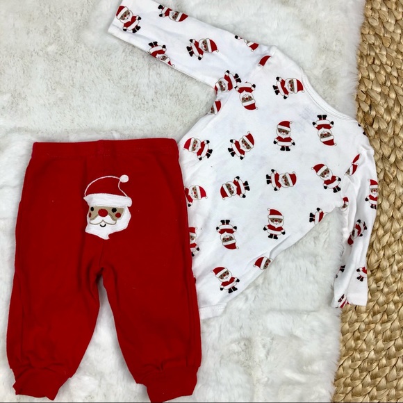 Carters || Santa 2 Piece Set - Picture 4 of 7